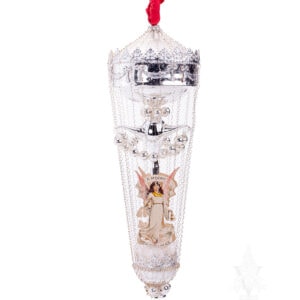 MAROLIN Victorian Style Glass Ornament