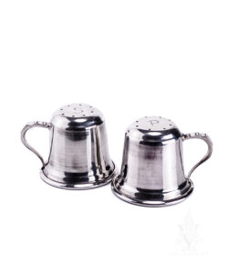 Salt & Pepper Polished Pewter Set