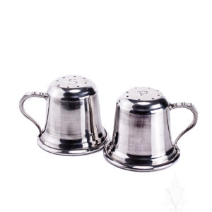 Salt & Pepper Polished Pewter Set