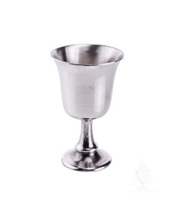 Polished Pewter Goblet Flair