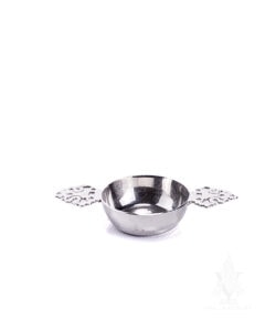 Polished Pewter Tea Strainer