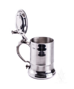 Polished Pewter Tankard