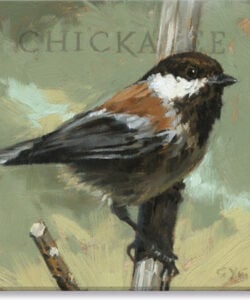 Chickadee Giclee Wall Art
