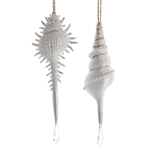 Shell Ornament  (Assorted designs)