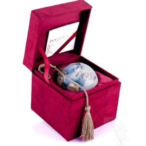 Inner Beauty Holiday Come Away with Me Globe Glass Ornament