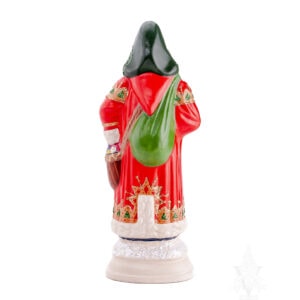 Red & Gold Santa with Ornaments