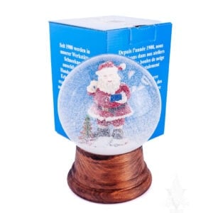 Perzy Snowglobe - Santa Notebook