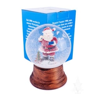 Perzy Snowglobe - Santa Notebook