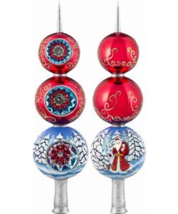 Woodland Santa Finial
