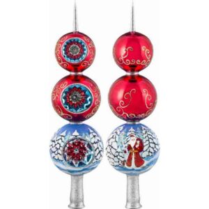 Woodland Santa Finial