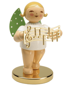 Wendt & Kühn 2023 Blonde Angel with Golden Music on Gold Base