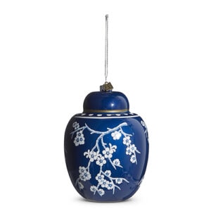 Blue Ginger Jar Ornament