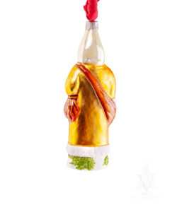 Shimmering Santa in Gold