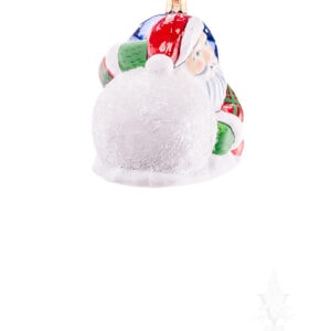 Snow Balls™ Santa Lounging on Snowball