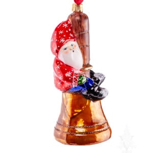 Santa On School Bell