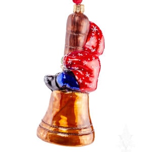 Santa On School Bell