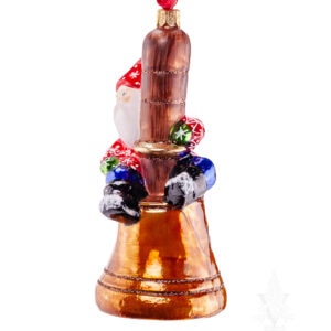 Santa On School Bell