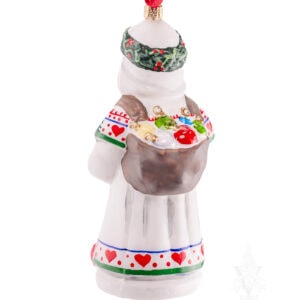 Christbaumschmuck Santa with Arc and Kugels