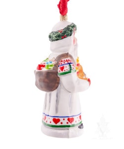 Christbaumschmuck Santa with Arc and Kugels