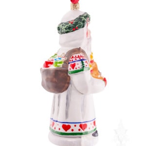 Christbaumschmuck Santa with Arc and Kugels