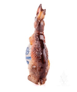 Rabbit with Delft Egg in Basket