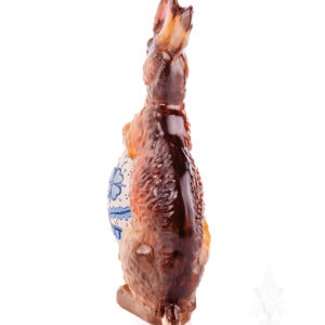 Rabbit with Delft Egg in Basket
