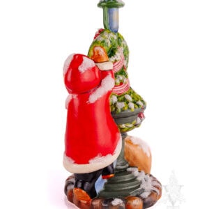Main Street Fountain Nantucket Santa