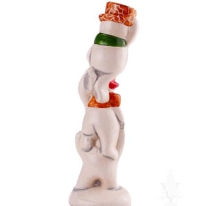 Stacked Snowmen with Festive Hats