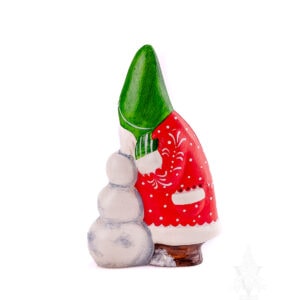 Father Christmas and Snowman