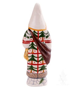 Tree Coat Santa with Dog In Sack