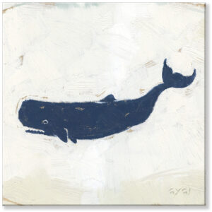 Whale Silhouette Wall Art
