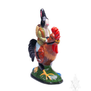 Spring Rabbit on Rooster