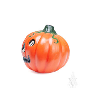 Happy Pumpkin with Ghosts