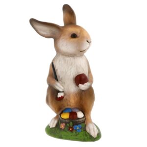 Easter Hare Painting Eggs