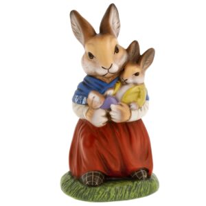 Mommy Easter Hare With Baby