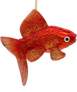 Goldfish Glass Ornament