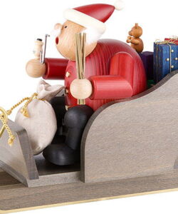 Smoker Santa Claus with Sleigh