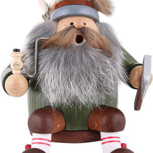 Smoker Woodchopper Shelf Sitter