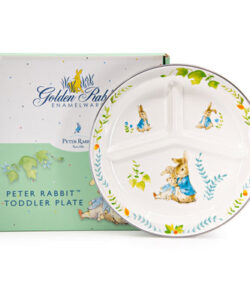 Spring Leaves Toddler Plate