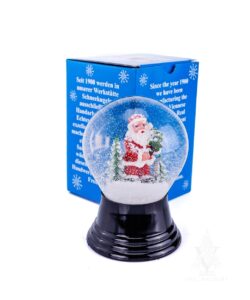 Perzy Snowglobe ? Santa In Forest