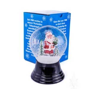 Perzy Snowglobe ? Santa In Forest
