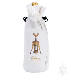 A Vaillancourt Christmas Wine Bag Angel