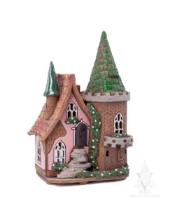 Keramik Fairy Tale Castle with Turret