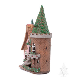 Keramik Fairy Tale Castle with Turret