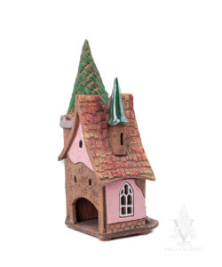 Keramik Fairy Tale Castle with Turret