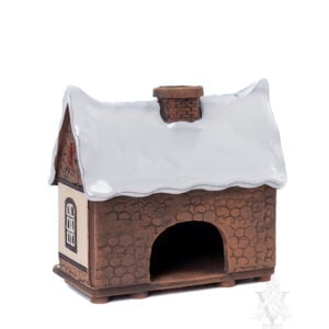 Keramik Snowy House
