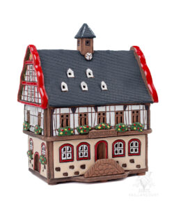 Keramik Half Timber with Red Accents