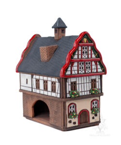 Keramik Half Timber with Red Accents