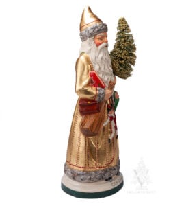 Commissioned Gold Father Christmas