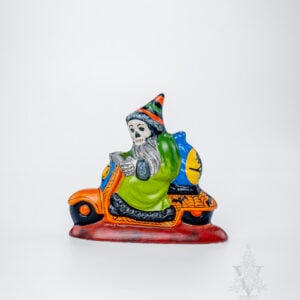 Scootering Skeleton Ghost